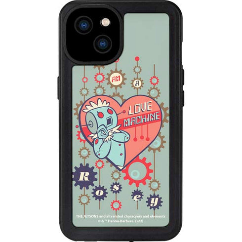The Jetsons Love Machine iPhone 15 Plus Waterproof Case